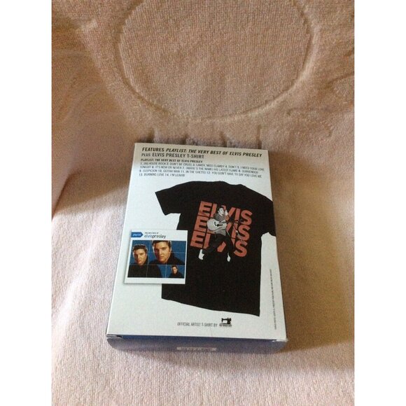 Threads + Grooves CD & T Shirt Elvis Presley The Very Best Of Elvis - Picture 2 of 3